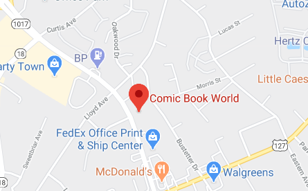 Comic Book World Florence Map Location