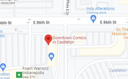 Downtown Comics Annex Map Location
