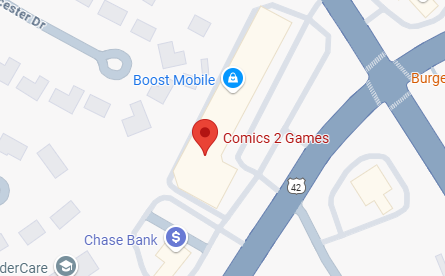 Comics2Games, LLC Map Location