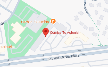 Comics To Astonish Inc Map Location