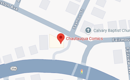 Chautauqua Comics  Map Location