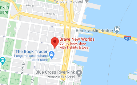 Brave New Worlds - Old City Philadelphia Map Location