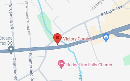 Victory Comics Map Location