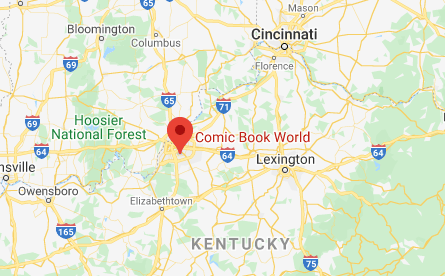 Comic Book World Louisville Map Location