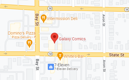 Galaxy Comics Map Location