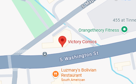 Victory Comics Springfield Map Location