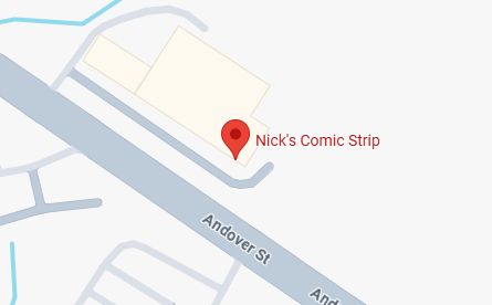 Nick's Comic Strip Map Location
