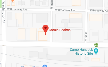 Comic Realms Map Location