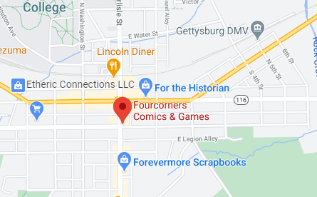 Fourcorners Comics & Games Map Location