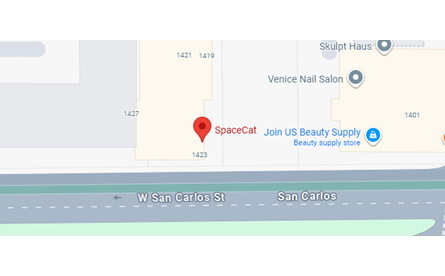 SpaceCat Map Location