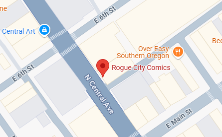 Rogue City Comics Map Location