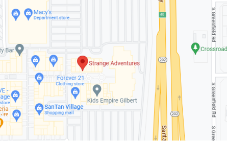 Strange Adventures Gilbert  Map Location