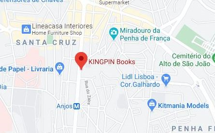 KINGPIN BOOKS - COMICS EXCLUSIVE WEBSITE Map Location