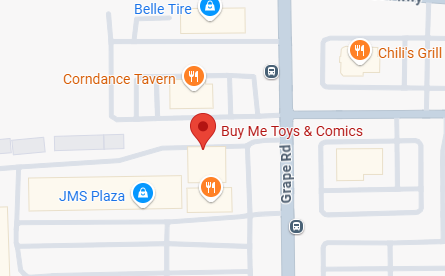 Buy Me Toys & Comics Map Location