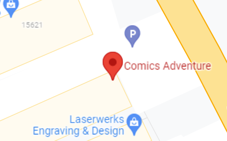Comics Adventure Map Location
