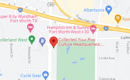 Collected Comics & Games: Fort Worth Map Location