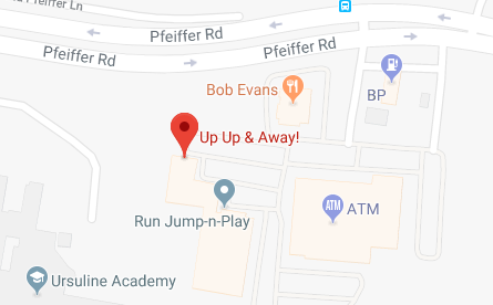 Up Up & Away! (Cincinnati East) Map Location