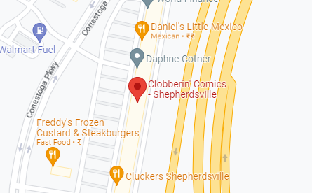 Clobberin' Comics - Shepherdsville Map Location