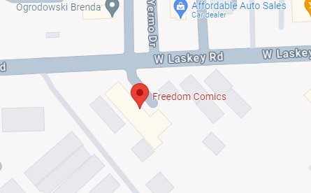 Freedom Comics Map Location