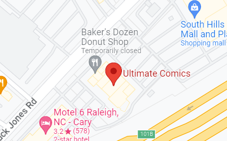 Ultimate Comics Raleigh  Map Location