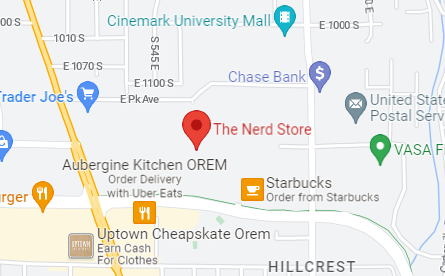 The Nerd Store Orem Map Location