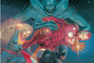 Lighthouse #9: Shining the Light on Aliens Vs. Avengers #1