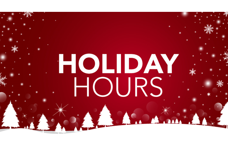 Holiday Hours - New Comics on Thursdays for Two Weeks