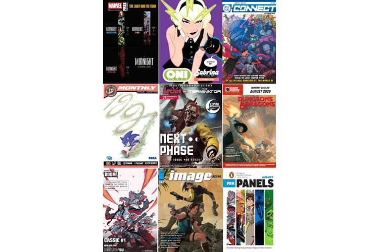 Comics In Your Future--See What Is Arriving October 2026