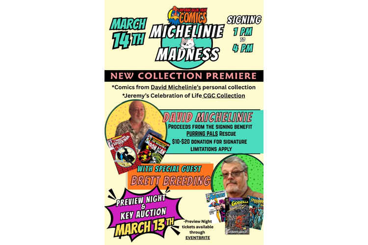 Michelinie Madness Signing and Back Issue Event