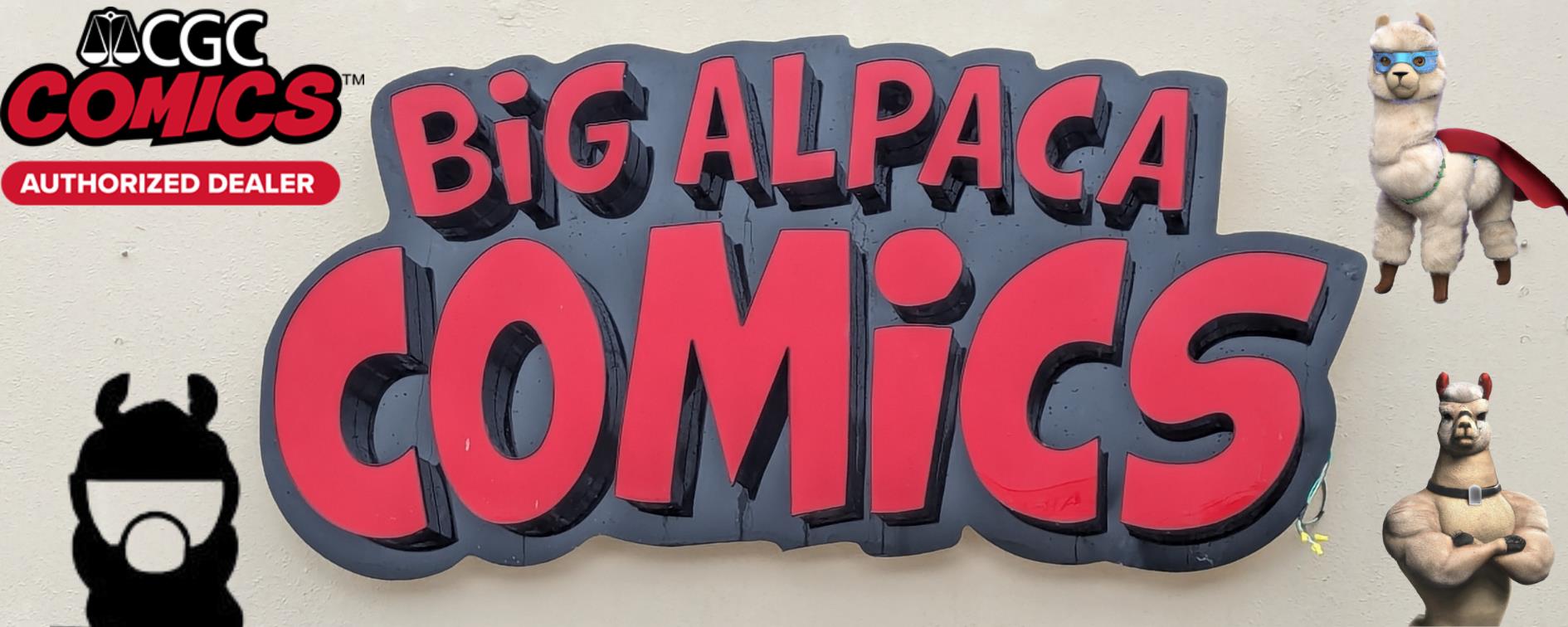 Big Alpaca Comics Banner