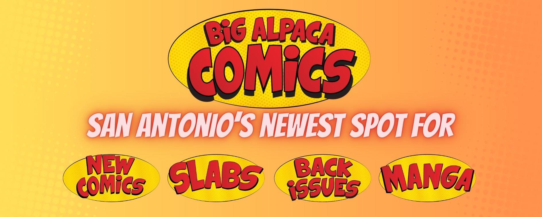 Big Alpaca Comics Banner