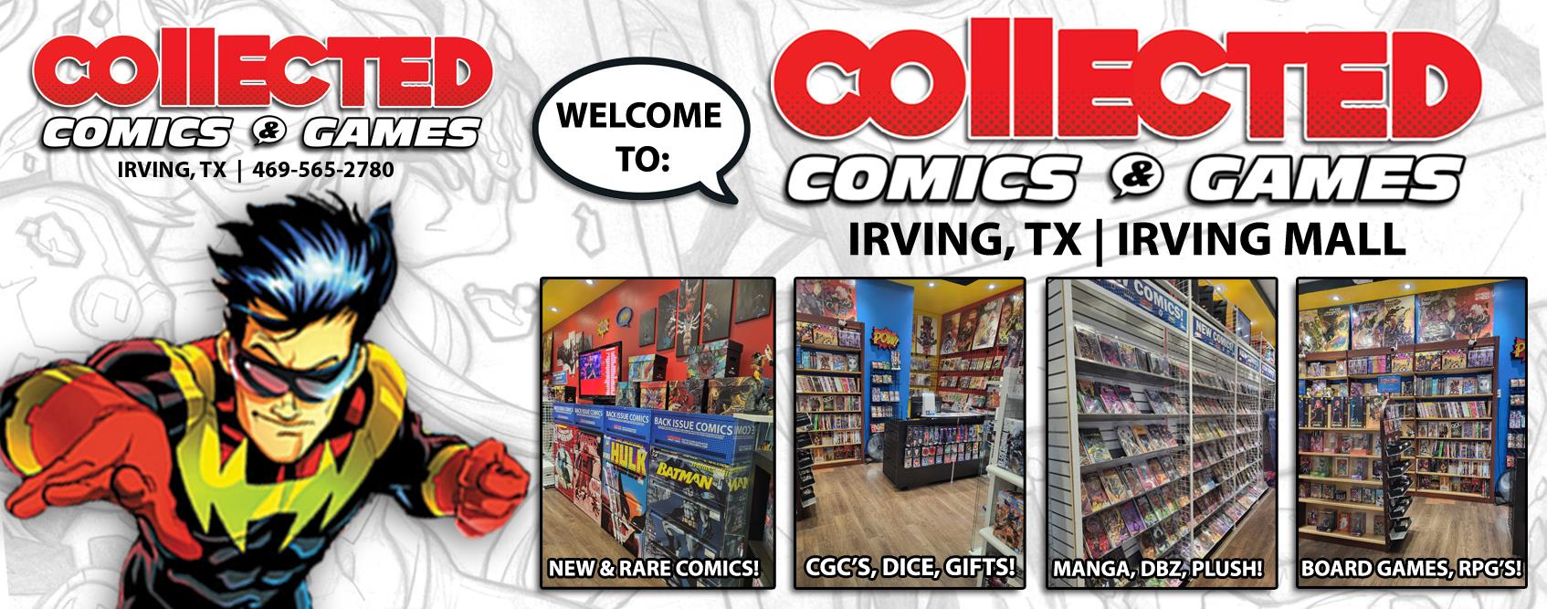 Collected Comics & Games: Irving Banner